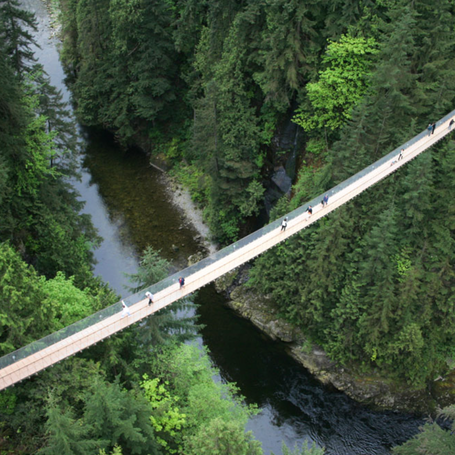Capilano Suspension BridgeLandmark bridge perched in the treetops.www.capbridge.com